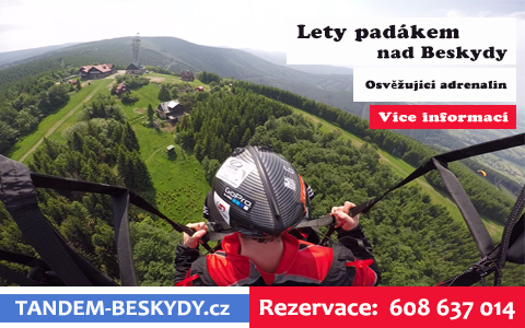 Tandem paragliding na Javorovém - Tandem-beskydy.cz